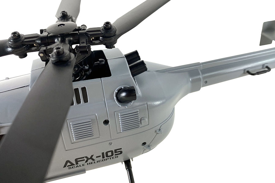 Radiostyrd helikopter - AFX-105 - 2,4Ghz - 6G - 4ch - RTF