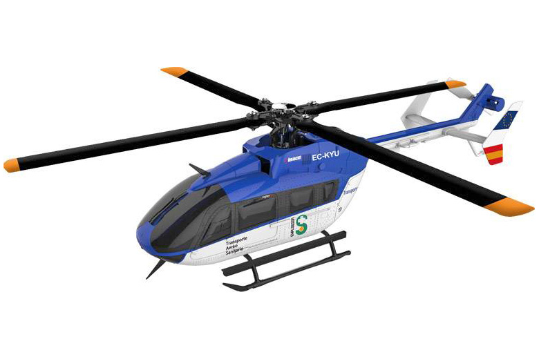RC helikopter - EC145 K124 BL - 2,4ghz - 6ch - RTF