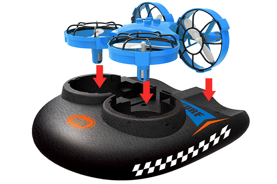 Radiostyrd Svvar Dron - Trix 3in1 - RTF