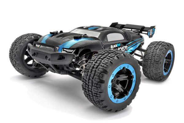 Radiostyrd bil - Slyder ST 4WD Blue - 1:16 - 2,4Ghz - RTR