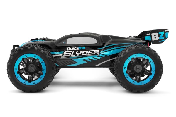 Radiostyrd bil - Slyder ST 4WD Blue - 1:16 - 2,4Ghz - RTR