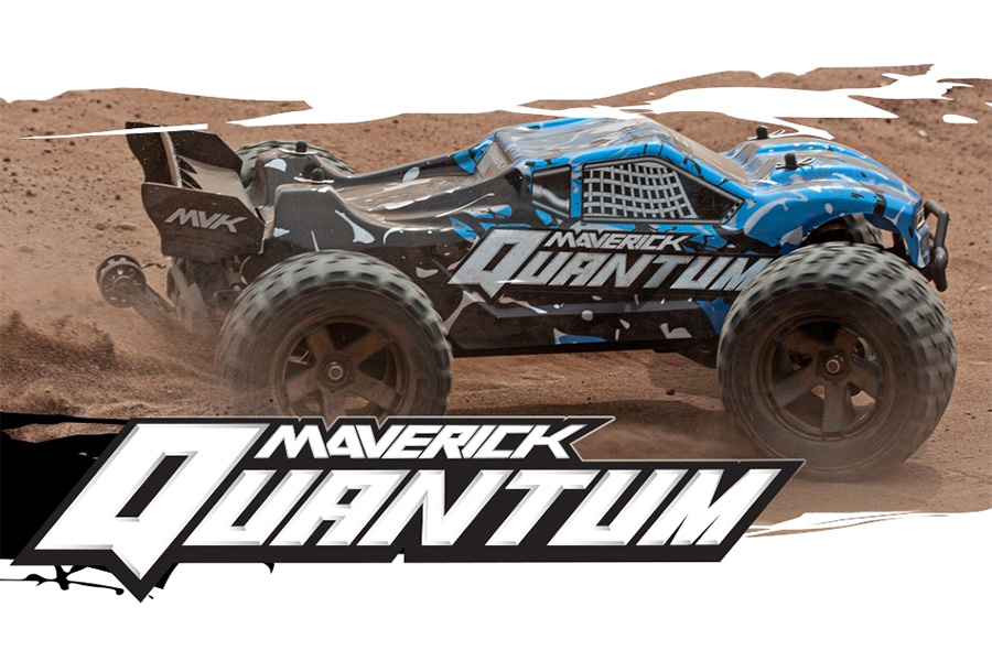 Radiostyrda bilar - 1:10 - Quantum XT Blue - 4WD - 2,4Ghz - RTR