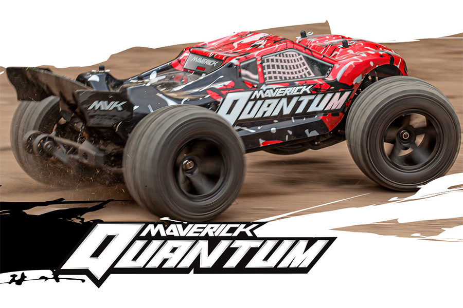 Radiostyrda bilar - 1:10 - Quantum XT Red - 4WD - 2,4Ghz - RTR