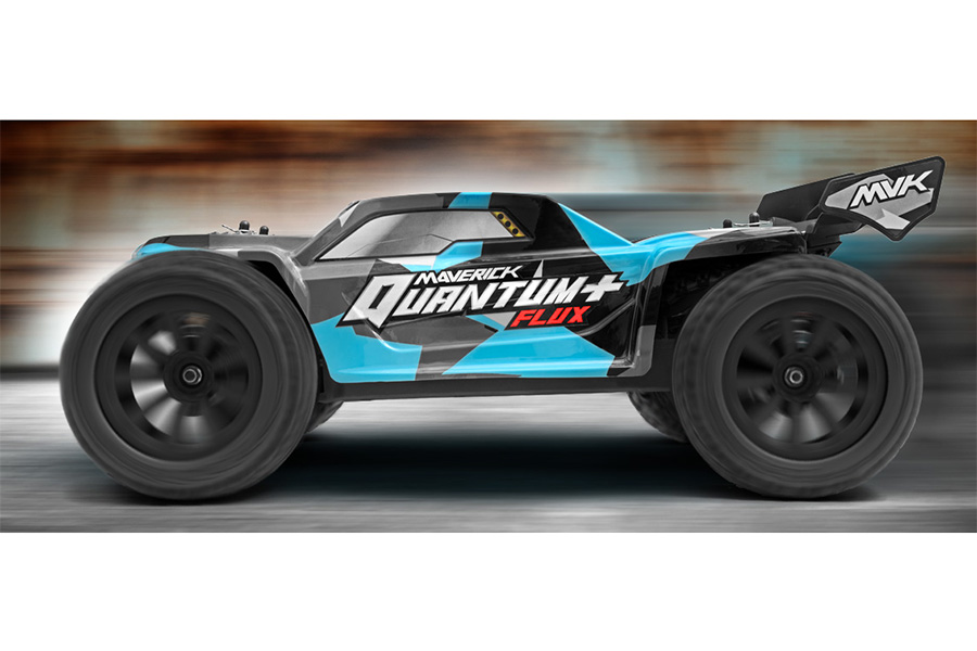 Radiostyrda bilar - 1:10 - Quantum+ Flux XT BL Blue - 4WD - 2,4Ghz - RTR