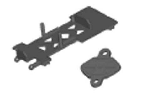 RC Radiostyrt Battery Holder w/Covers - 68026