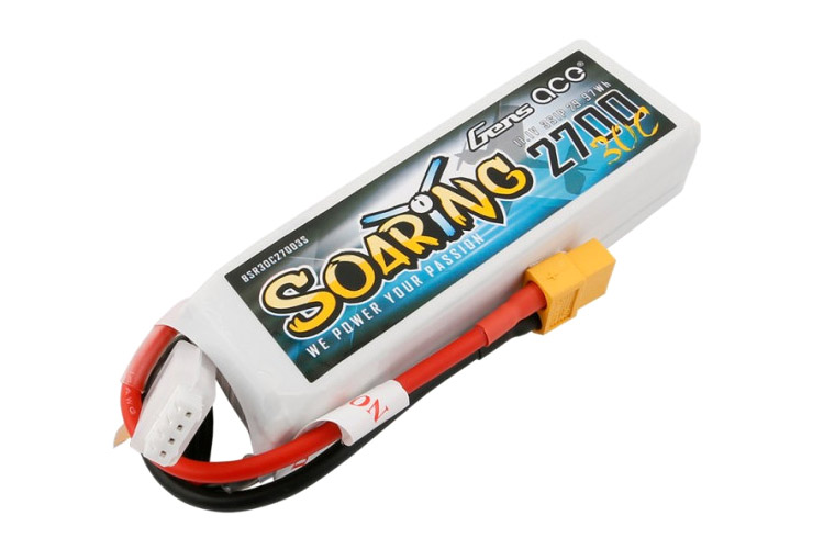 RC Radiostyrt Batteri - 11,1V 2700mAh LiPo - 30C - XT60 - Gens Ace