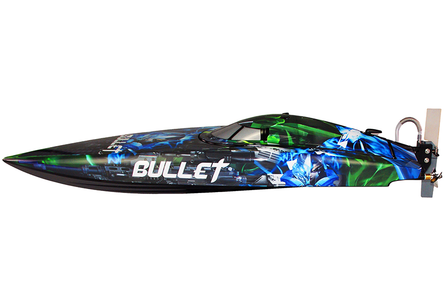 Borstlösa RC båtar - Bullet V4.2 BL - 2,4Ghz - ARTR