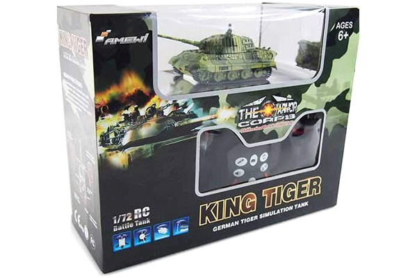 Demo - Mini-Panzar King Tiger - 1:72 - RTR