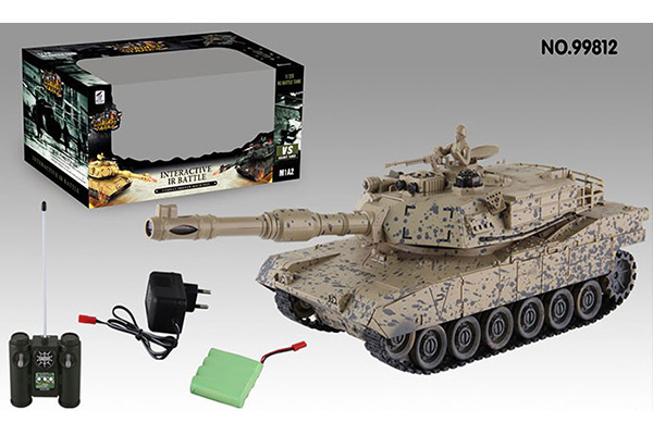 Thumbnail 734 f�r Battle Tank - American tank M1A2 - 1:28 - 2,4GHz - RTR