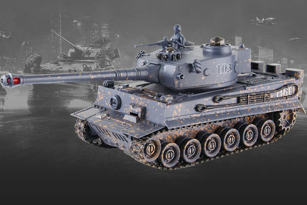 Thumbnail 734 f�r Battle Tank - German Tiger V3 - 1:28 - 2,4GHz - RTR