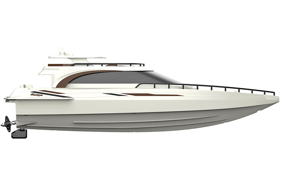 Radiostyrd bt - Rising Sun Cruise Yacht - 2,4Ghz - RTR