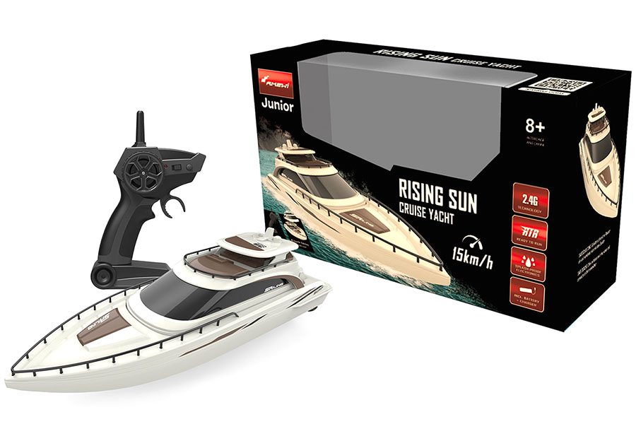 Radiostyrd bt - Rising Sun Cruise Yacht - 2,4Ghz - RTR