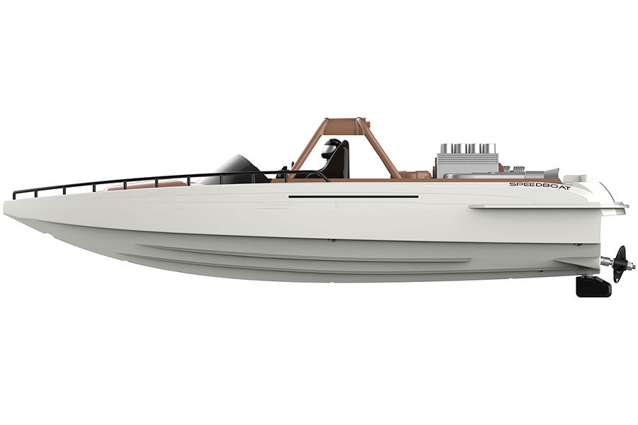 Radiostyrd båt - Aimee Speed Boat - 2,4Ghz - RTR