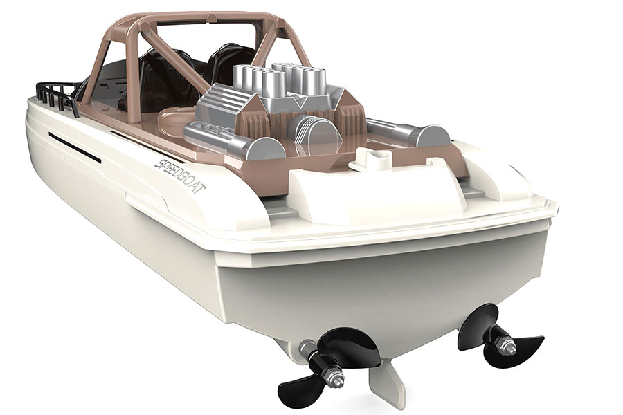 Radiostyrd båt - Aimee Speed Boat - 2,4Ghz - RTR