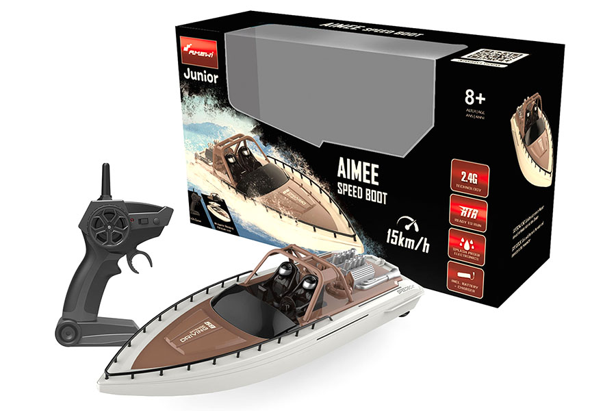 Radiostyrd båt - Aimee Speed Boat - 2,4Ghz - RTR