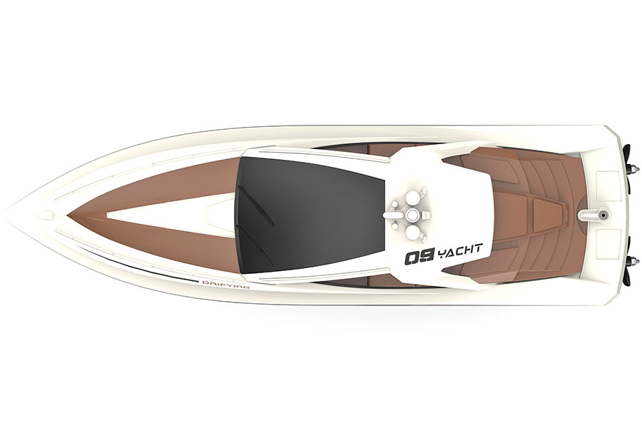 Radiostyrd båt - Caprice Yacht - 2,4Ghz - RTR