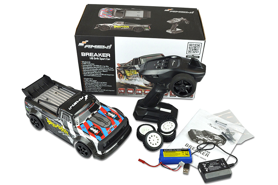 Radiostyrd bil - 1:16 - Breaker Drift - RTR