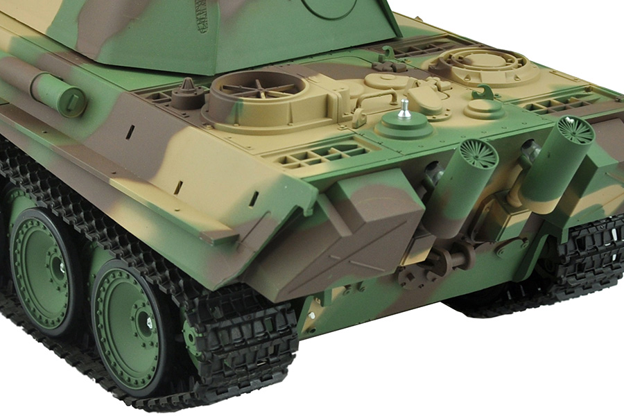 Radiostyrd stridsvagn - 1:16 - Panther Tank G - 2,4Ghz - BB+IR - RTR