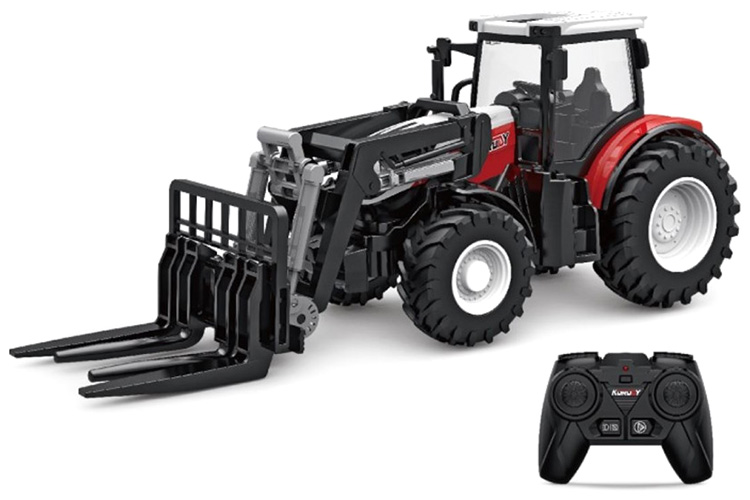 Bild p� Radiostyrd Traktor - 1:24 Traktor, Gaffel - RTR