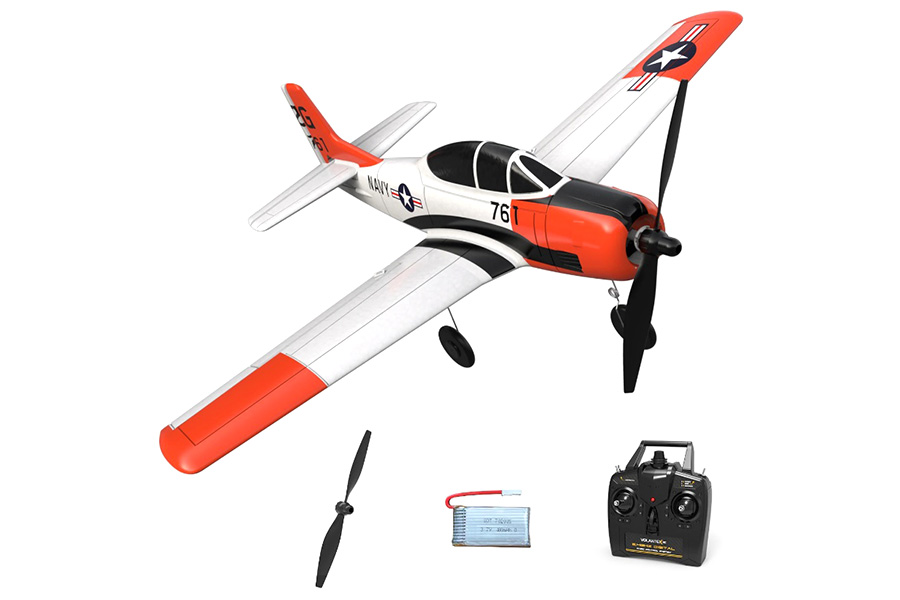 Radiostyrt flygplan - Mini T-28 Trojan BL - 4 kanals - 2,4Ghz - SRTF