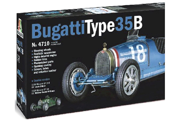 RC Radiostyrt Byggmodell bil - Bugatti Type 35B - 1:12 - Italieri