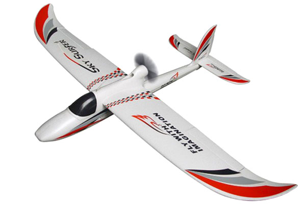 Flygplan - Sky Surfer Red BL - 2,4Ghz - 4ch - RTF