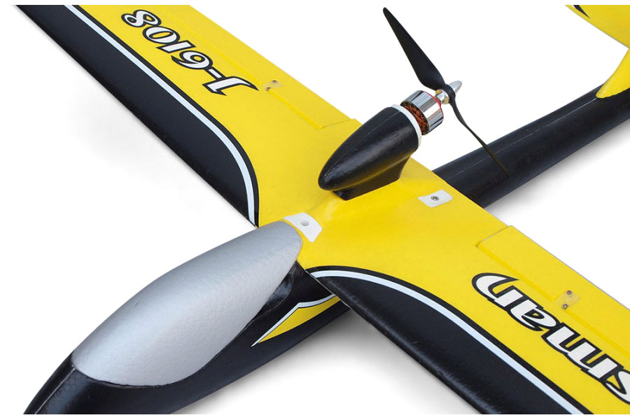 Flygplan - Huntsman 1100 V2 BL 2,4Ghz - Gul - 4ch - RTF