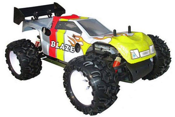 RC Bensin bil - 1:5 - Truggy Blaze - Off-road - 2WD - 2,4GHz - RTR