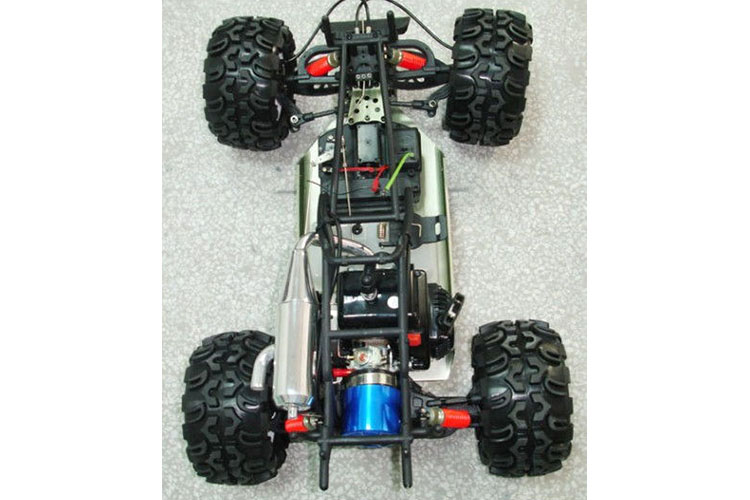 RC Bensin bil - 1:5 - Truggy Blaze - Off-road - 2WD - 2,4GHz - RTR