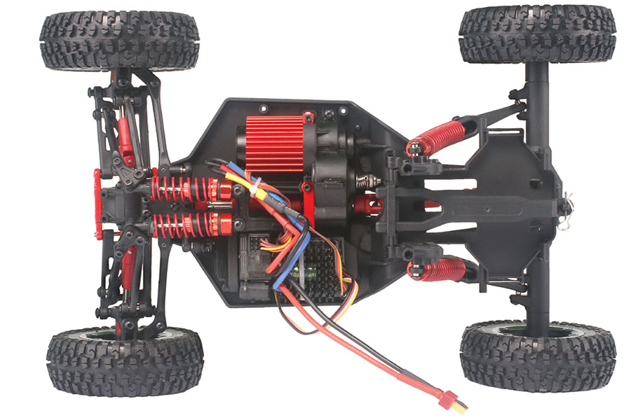 Radiostyrda bilar - 1:12 - Fighter Pro Short Course BL - 2,4Ghz - RTR