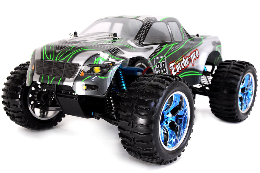 Radiostyrda bilar - 1:10 - Torche Monster Pro BL - 4WD - 2,4Ghz - RTR