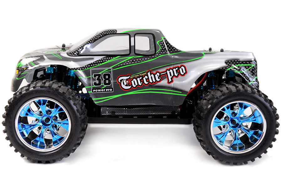 Radiostyrda bilar - 1:10 - Torche Monster Pro BL - 4WD - 2,4Ghz - RTR