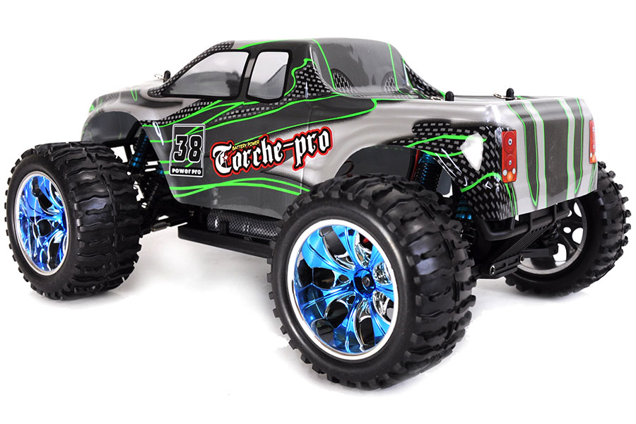 Radiostyrda bilar - 1:10 - Torche Monster Pro BL - 4WD - 2,4Ghz - RTR