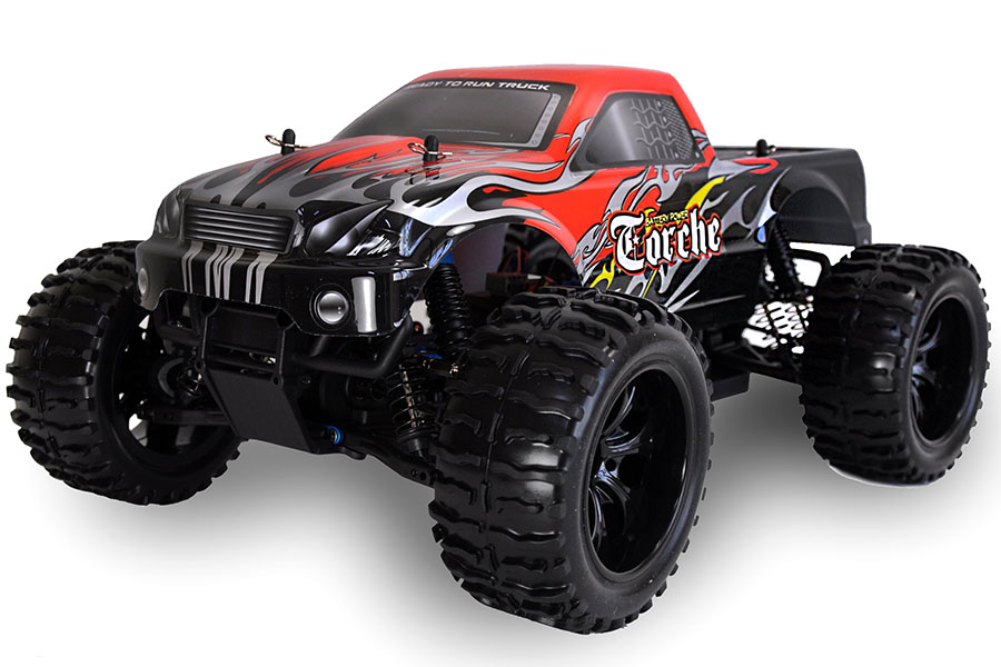 Radiostyrda bilar - 1:10 - Torche Monster - 4WD - 2,4Ghz - RTR