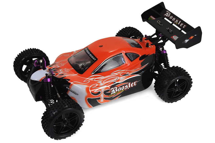 Radiostyrda bilar - 1:10 - Booster Buggy 4wd - 2,4Ghz - RTR