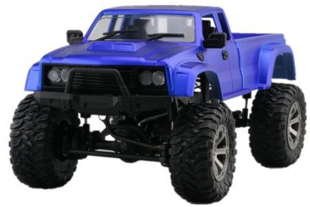 Radiostyrd bil - 1:16 - Force Rock Crawler Blue - RTR