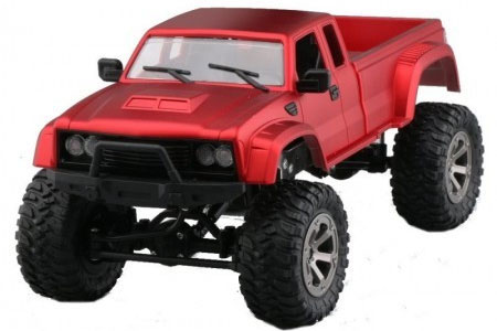 Radiostyrd bil - 1:16 - Force Rock Crawler Red - RTR
