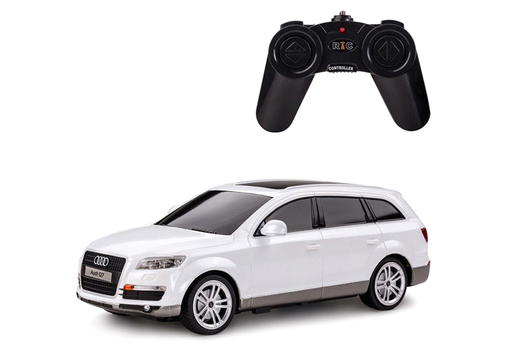 Radiostyrd bil - 1:24 - Audi Q7 White - RTR