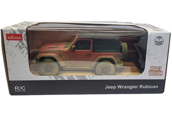 Radiostyrd bil - 1:24 - JEEP Wrangler Rubicon - RTR