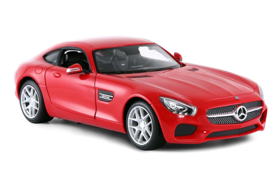 Radiostyrd bil - 1:14 - Mercedes-AMG GT Röd - RTR