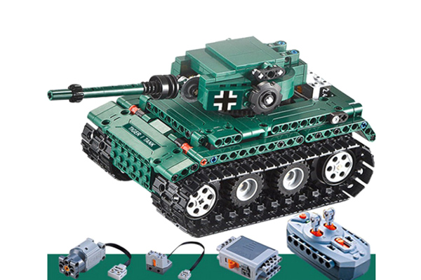 RC bygg modell - Cada Tiger 1 Tank - 2,4Ghz - QH