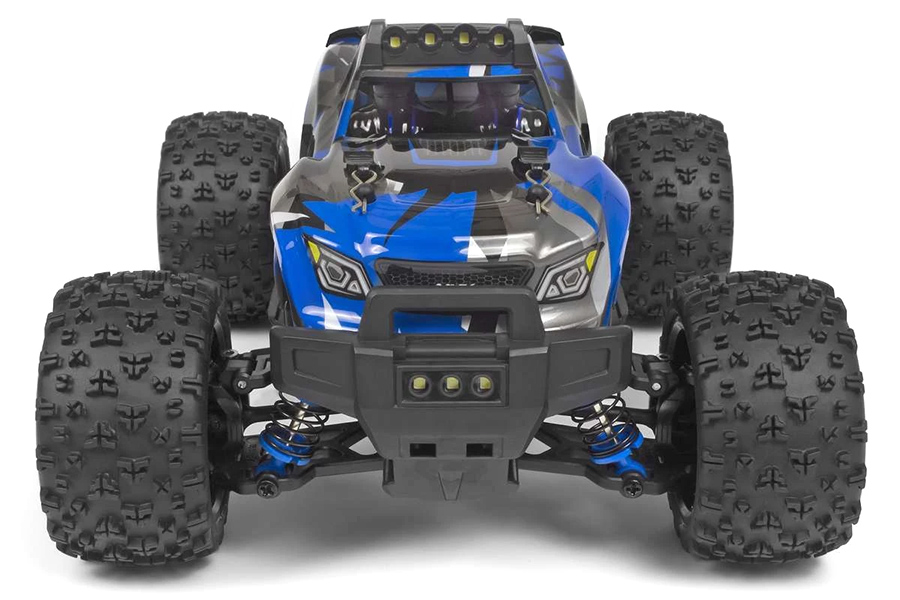 Radiostyrd bil - Maverick RC Atom Blue 4WD - 1:18 - 2,4Ghz - RTR