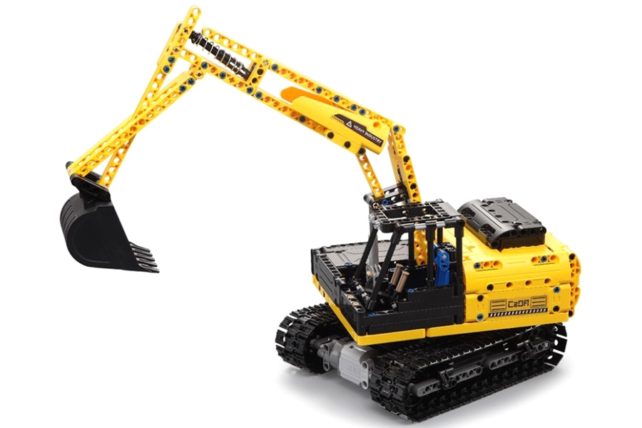 RC Byggmodell - CaDa Excavator on tracks - 2,4Ghz - RTR