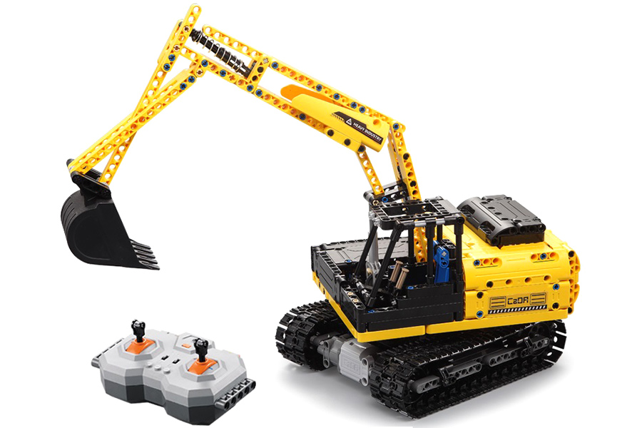 RC Byggmodell - CaDa Excavator on tracks - 2,4Ghz - RTR