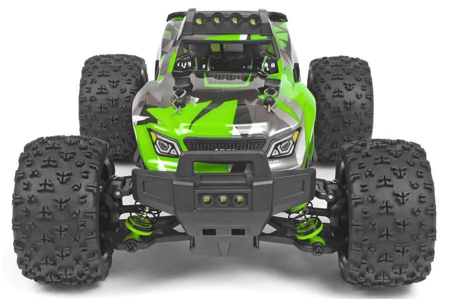 Radiostyrd bil - Maverick RC Atom Green 4WD - 1:18 - 2,4Ghz - RTR