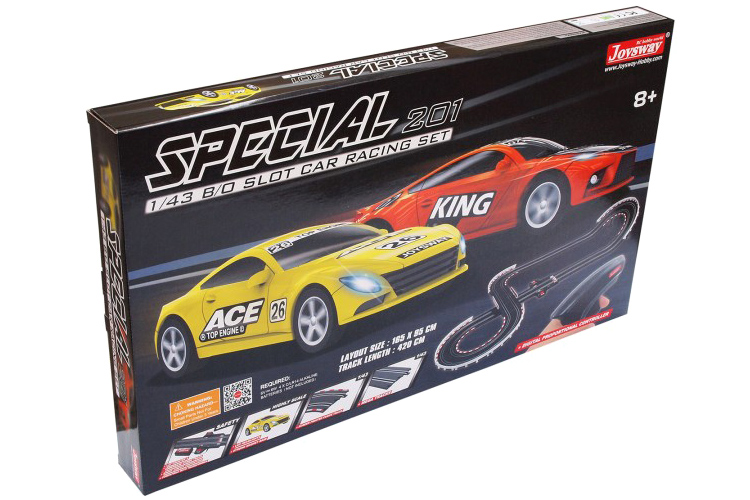 Set of Slot Cars Superior 201 1:43