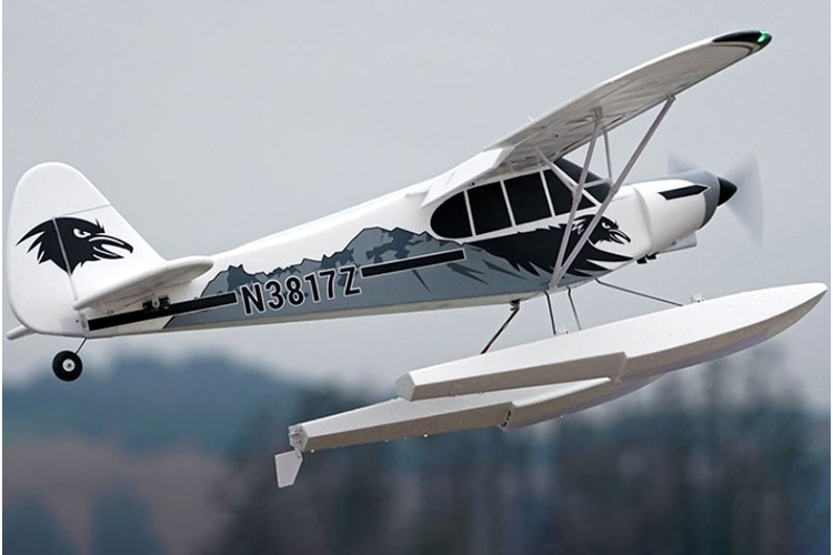 Sjöflygplan - Piper PA-18 Super Cub BL - 2,4Ghz - 6ch - PNP