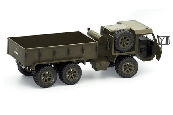 RC Militärfordon - Military Truck P801 6X6 - 1:16 - 2,4Ghz - RTR