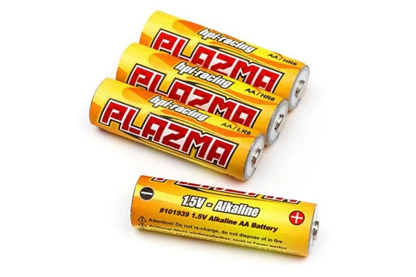 RC Radiostyrt Hpi Plazma 1.5V AA Alkaline Battery (4Pcs)