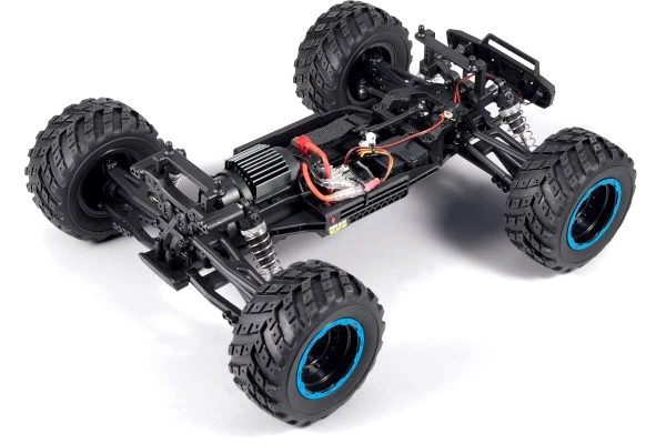 Radiostyrd bil - Smyter MT 4WD Blue - 1:12 - 2,4Ghz - RTR